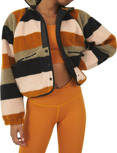 Free People women’s Rocky Ridge Sherpa jacket XS