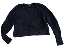 Free People women’s boxy mohair sweater XS