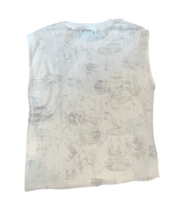 Iro Jeans women’s Berrie distressed sweater tank L NEW