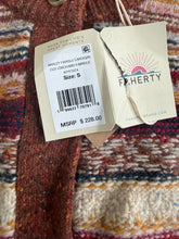 Faherty women’s Marley Fairisle sweater cardigan S NEW
