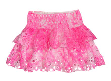 Flowers By Zoe girls tie dye eyelet skirt XL(12-14)