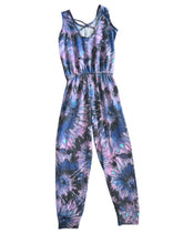 Pixie Lane girls tie dye sleeveless jumpsuit 8