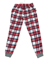 Katie J NYC tween girls Bree plaid sleep/lounge pants XL(14)