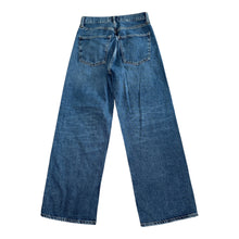 Agolde women’s 100% cotton Ren hi rise wide leg cropped jeans 25