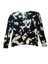 Flowers By Zoe girls bleached distressed sweater XL(14)