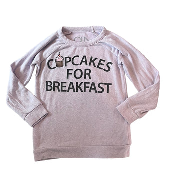 Chaser Brand girls Cupcakes for Breakfast cozy knit top 6