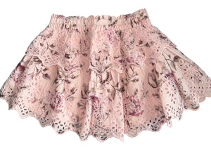 Gap x LoveShackFancy girls floral mini skirt XS(4-5)NEW