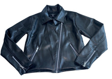 Flowers By Zoe girls faux leather motorcycle jacket M(8-9)