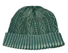 Free People Stormi washed cable beanie ONE SIZE