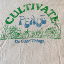 Girl Dangerous Cultivate Peace ringer tee S