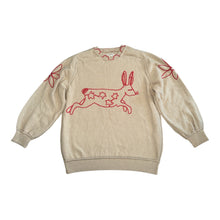 We The Free x Free People women’s bunny embroidered sweater XS
