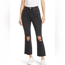 Avec Les Filles women’s high rise kick crop jeans 26 NEW