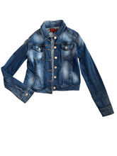 Seven 7 For All Mankind girls buttondown jean jacket L(12)