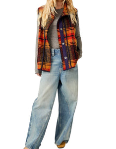 Free People women’s Wrapped Up blanket vest XS