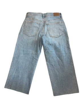 Madewell women’s Perfect Vintage Crop wide leg jeans 31P