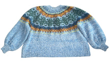 Free People women’s Festive Frost printed sweater XS NEW