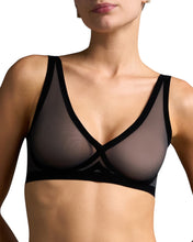 EBY women’s sheer mesh bralette S NEW