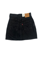 Levi’s women’s super hi rise ribcage button fly mini skirt 25 NEW