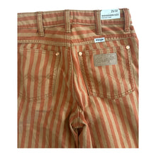 Wrangler women’s Wanderer 622 retro striped wide bell bottoms 25/32 NEW