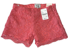 Mayoral girls flower embroidered crochet shorts 5 NEW