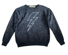 Vintage Havana girls splatter bolt sweatshirt L(14)