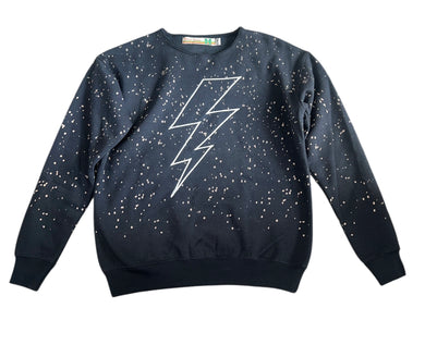 Vintage Havana girls splatter bolt sweatshirt L(14)
