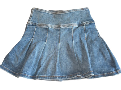 Katie J NYC tween girls Addison pleated skirt S(7-8)