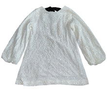 Pinch women’s velvet sequin tie back mini dress S NEW