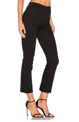 Mother denim women’s The Hustler Fray jeans in Not Guilty wash 32