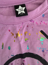 Pixie Lane girls 2pc metallic splatter ice cream graphic pants set 9-10