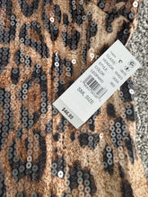 Pacsun juniors LA Hearts sequin leopard mini dress S NEW