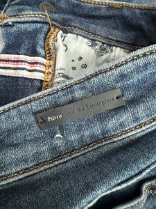 Pilcro and the Letterpress Anthropologie women’s high rise denim leggings 26