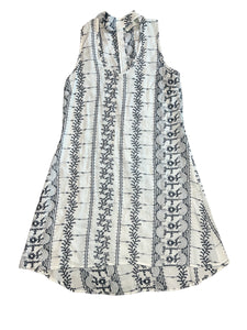 Vintage Havana women’s embroidered cutout dress S
