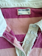 Free People women’s Aster stripe polo shirt XS