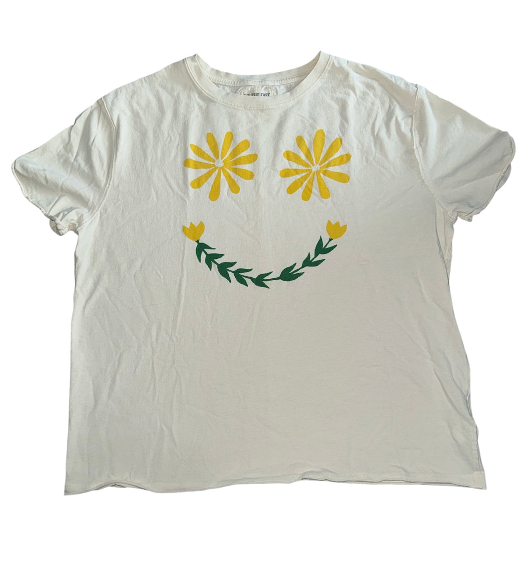 We The Free by Free People women’s Sunshine Smiles tee XS