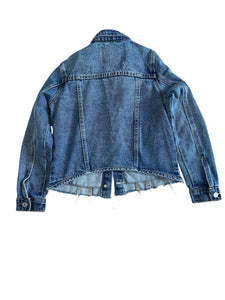 Blank NYC girls button up jean jacket L(12)