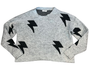 Storia women’s lightning bolt pullover sweater S