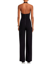 Alice + Olivia women’s Robin split wide leg halter jumpsuit sz 0 NEW