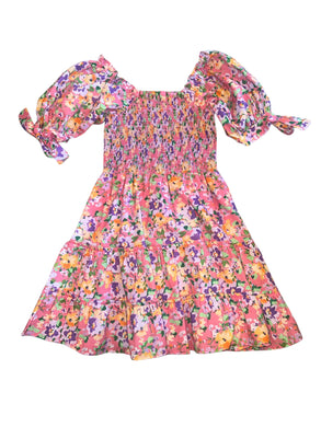 Peixoto girls Paloma smocked dress M(10-12)