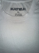 Katie J NYC Livi tween ribbed cropped tee XL(14)