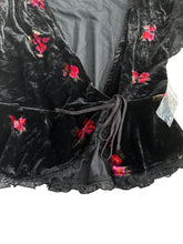 Free People women’s roses wrap blouse S NEW