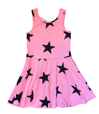 Pixie Lane girls sleeveless stars skater dress 6