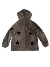 Vintage Havana girls hooded bear coat with stars L(12)