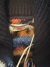 Faherty women’s Thunder Voice Eagle pile high fleece jacket S NEW