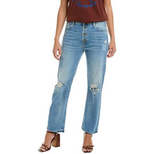 Mother Superior Denim women’s The Snapped Ditcher Flood jeans in We Are Castaways wash 25 NEW