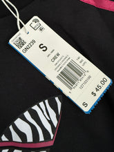 Adidas girls zebra logo sweatshirt S(9-10) NEW