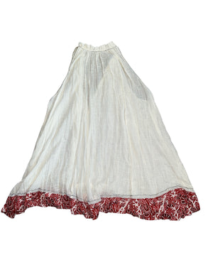 Free People women’s gauze bandana trim tunic top XS