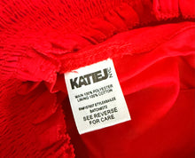 Katie J NYC tween girls 2pc Bailee smocked crop top & ruffle skort set XL(14)