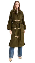 Free People women’s long Alma Duffle Coat in Beech XS NEW