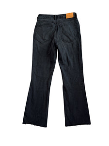 Avec Les Filles women’s high rise kick crop jeans 26 NEW